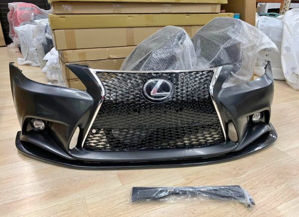 2006-2013 Lexus IS250 IS350 Conversion to 14+ F-Sport front bumper + Lip+FOG