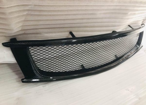 Carbon Fiber Front Mesh Grill Grille for 2008-2013 Infiniti G37 Coupe - Image 2