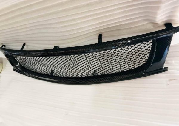 Carbon Fiber Front Mesh Grill Grille for 2008-2013 Infiniti G37 Coupe - Image 3