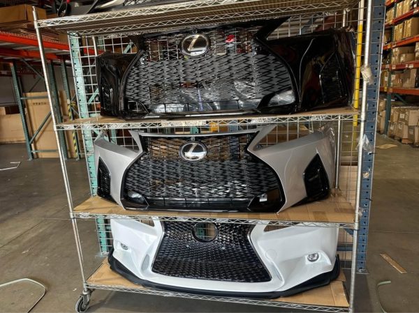 06-13 Lexus IS250 IS350 Conversion to 21+ F-Sport Front Bumper Painted - Image 2