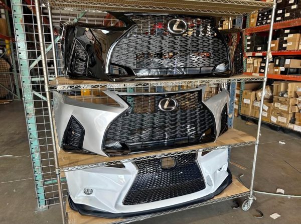 06-13 Lexus IS250 IS350 Conversion to 21+ F-Sport Front Bumper Painted - Image 3