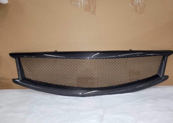 Infiniti G G37 Nissan Skyline 10-14 Sedan Carbon Fiber Honeycomb Front Grill - Image 2