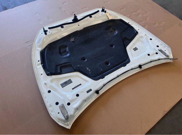 2014-2018 INFINITI Q50 SEDAN FRONT HOOD BONNET COVER PANEL WHITE QAW OEM LOT3390 - Image 4