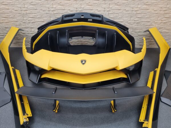 Lamborghini Aventador SV Carbon Package Bumper Spoiler Side Skirts - Image 13