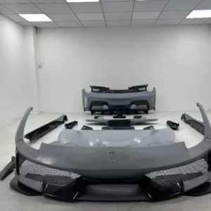 Upgrade Convert Ferrari 488 to Ferrari 488 Pista Body Kit 2015-2019