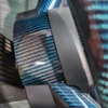 2015-2023 Mustang S550 Steering Wheel Blue Carbon Fiber - Image 6