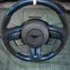 2015-2023 Mustang S550 Steering Wheel Blue Carbon Fiber