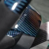 2015-2023 Mustang S550 Steering Wheel Blue Carbon Fiber - Image 4