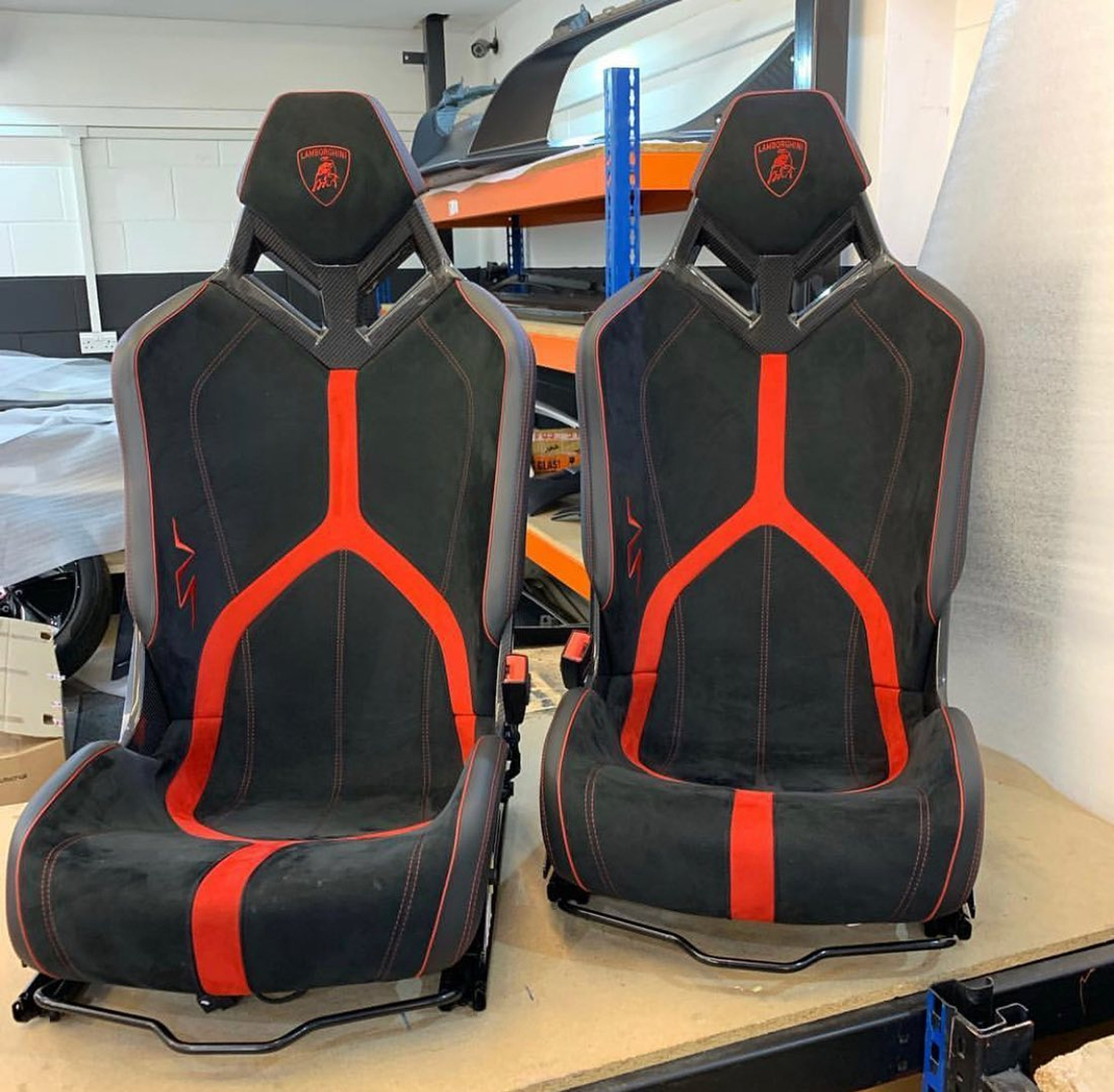 Lamborghini Aventador SV Carbon Fiber Seats
