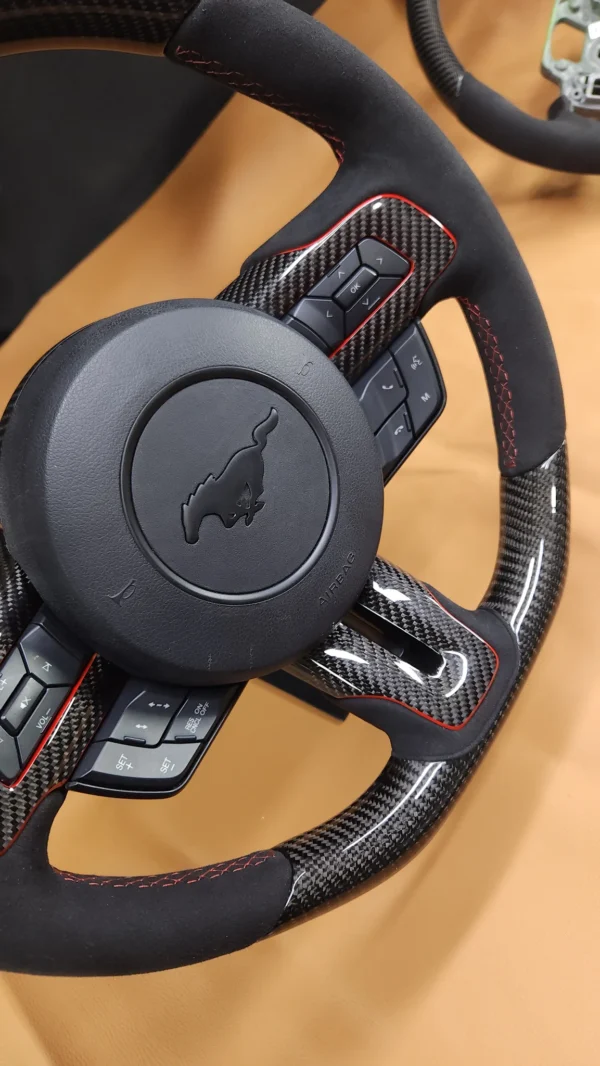 2015-2023 Mustang Steering Wheel With Colored Accents - Image 3