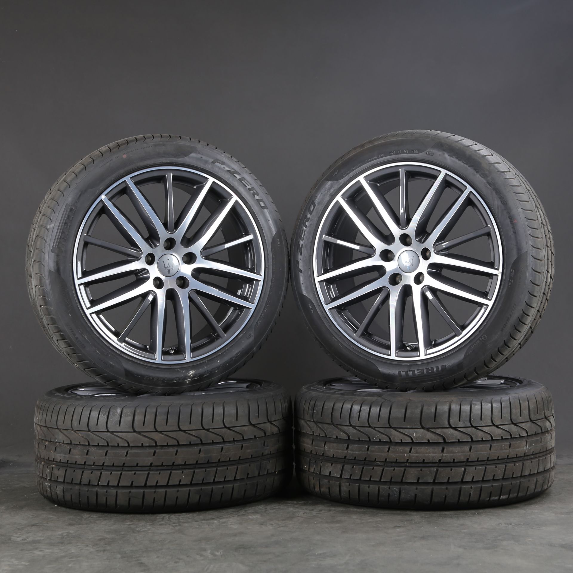 Original Maserati Ghibli Quattroporte M156 19 inch summer wheels Proteo 670016851