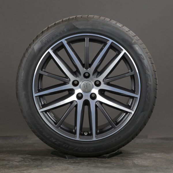 Original Maserati Ghibli Quattroporte M156 19 inch summer wheels Proteo 670016851 - Image 4
