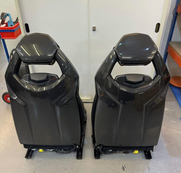 Lamborghini Aventador SV Carbon Fiber Seats - Image 4