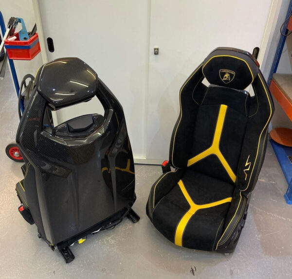 Lamborghini Aventador SV Carbon Fiber Seats - Image 7