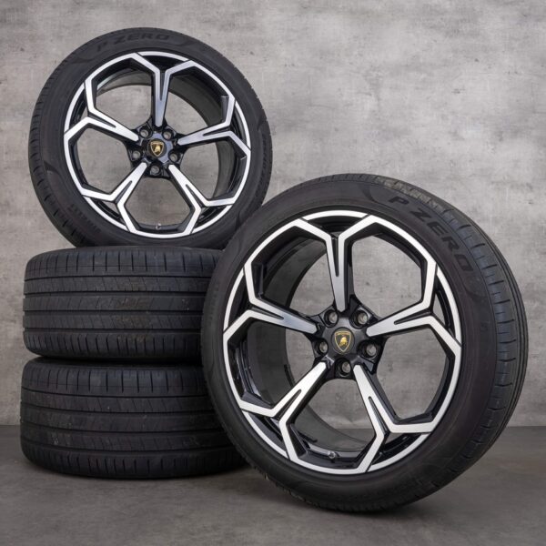 Lamborghini Urus 22 inch rims summer wheels tires aluminum NEW - Image 2