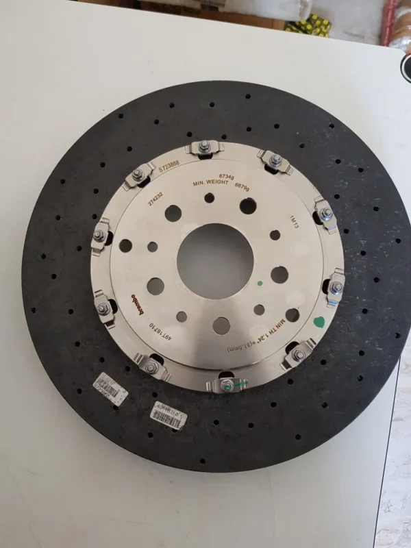2014-2015 Camaro Z28 pair Front Carbon Ceramic Brake rotor GM 22958646 117- - Image 3