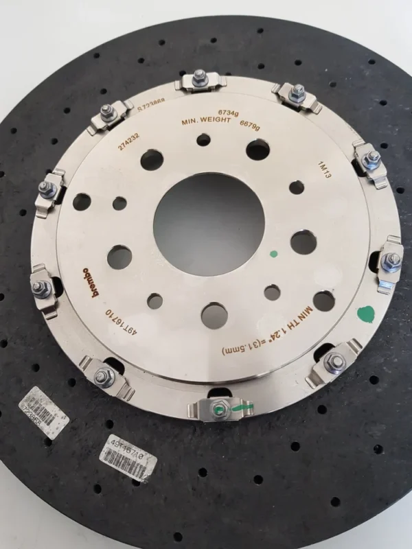 CARBON CERAMIC ROTOR BRAKE DISC for Ferrari 458 and California - Part Number 274232 - Image 2