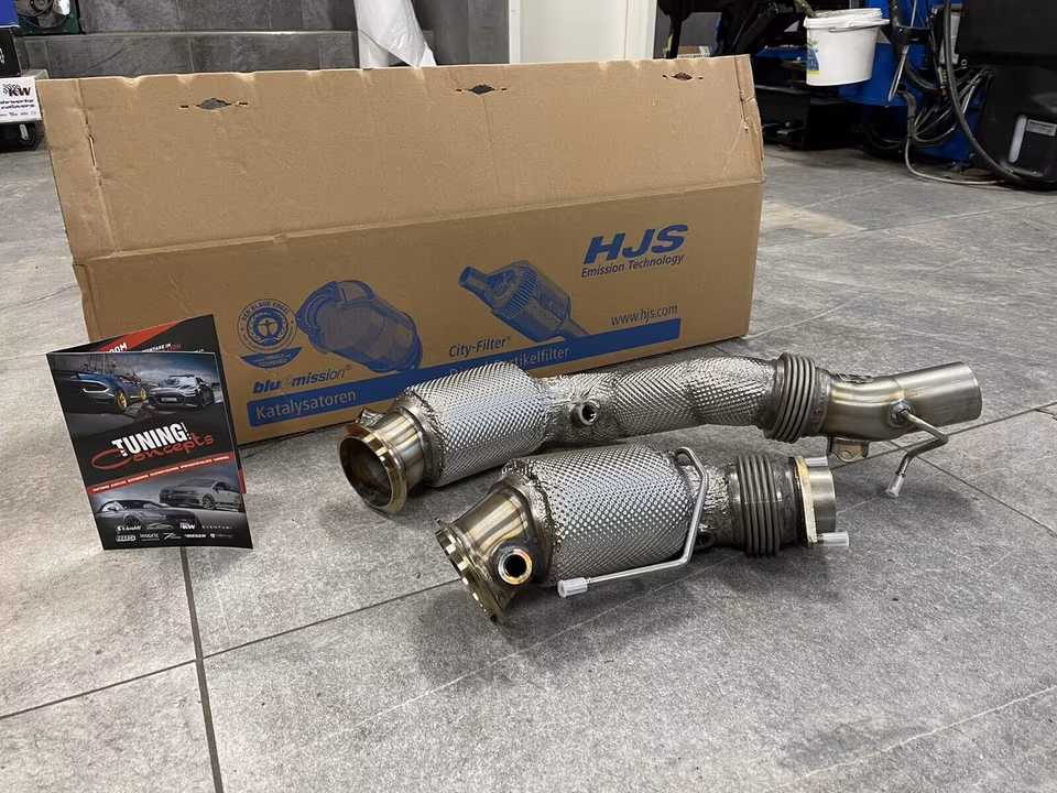 BMW M3 M4 M2 Competition HJS Downpipes for OPF Vehicle with Registration! - Image 6