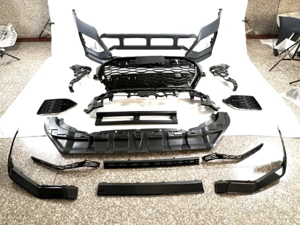 Conversion Body Kit Upgrade fits Audi Q8 2019-2023 into new Audi RS Q8 - Image 5
