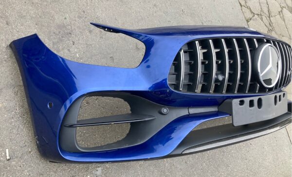MERCEDES AMG GT COUPE GTS GTC 6.3 BUMPER FRONT FACELIFT CARBON OEM 190 BLUE - Image 2