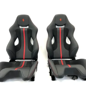 FERRARI 488 PISTA/ 812/ F8 GOLDRAKE CARBON SEAT RED AND BLACK