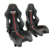 FERRARI 488 PISTA/ 812/ F8 GOLDRAKE CARBON SEAT RED AND BLACK - Image 6