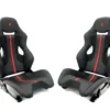 FERRARI 488 PISTA/ 812/ F8 GOLDRAKE CARBON SEAT RED AND BLACK - Image 5