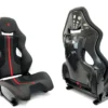 FERRARI 488 PISTA/ 812/ F8 GOLDRAKE CARBON SEAT RED AND BLACK - Image 3
