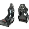 FERRARI 488 PISTA/ 812/ F8 GOLDRAKE CARBON SEAT RED AND BLACK - Image 2