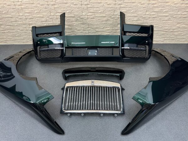Rolls Royce Cullinan Dark Emerald WR94 Front Set Bonnet Fenders Bumper Grill Cover 7450196