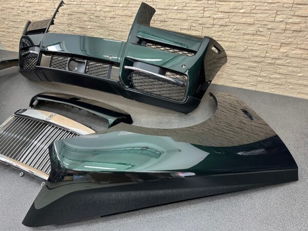 Rolls Royce Cullinan Dark Emerald WR94 Front Set Bonnet Fenders Bumper Grill Cover 7450196 - Image 6