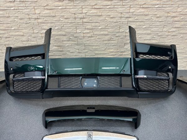 Rolls Royce Cullinan Dark Emerald WR94 Front Set Bonnet Fenders Bumper Grill Cover 7450196 - Image 3