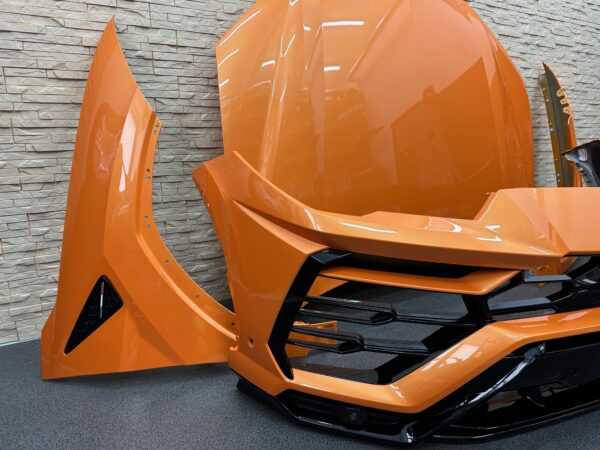 Lamborghini Urus Front Set Orange Bumper Bonnet Fender 4ML807437 - Image 3