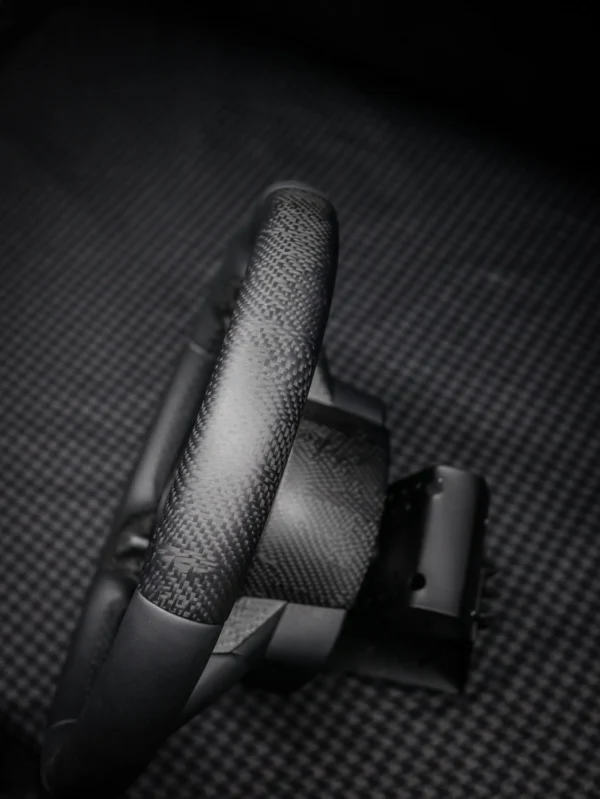 2015-2023 Mustang S550 Matte Camo Carbon Fiber Steering Wheel - Image 4