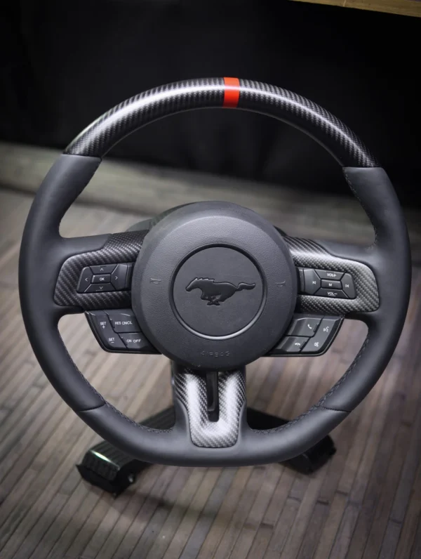 2015-2023 Matte Carbon Fiber Steering Wheel