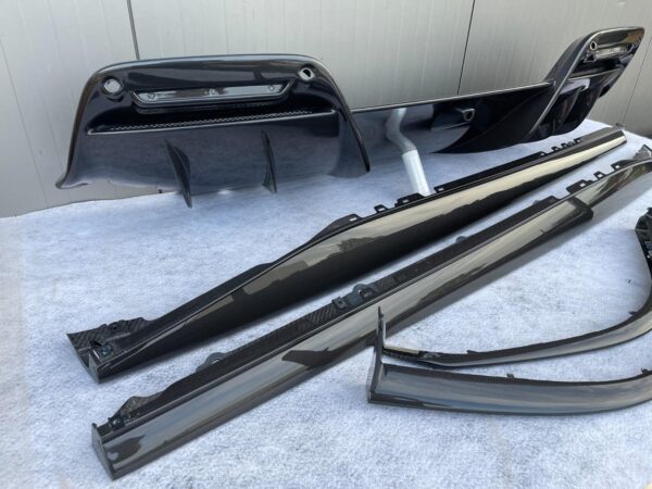 Ferrari 296 OEM carbon fiber parts in stock ready to go : Diffuser, side skirts, front lips - Image 4