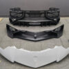 Complete Lamborghini LP 750 SV body kit in matt carbon close to completion