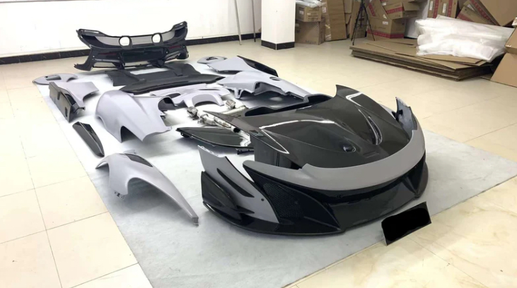 McLaren MP4-12C/625/650S upgrade 675LT dry carbon kit