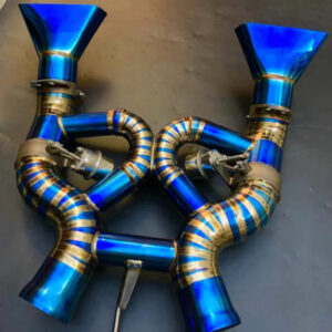 McLaren MP4-12C McLaren 650S Titanium Cat-Back Exhaust System X-Pipe
