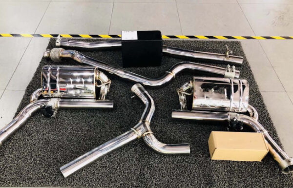 EXHAUST CATBACK MUFFLER for Mercedes-Benz W205 C180 C200 C250 C260 2015+ - Image 2
