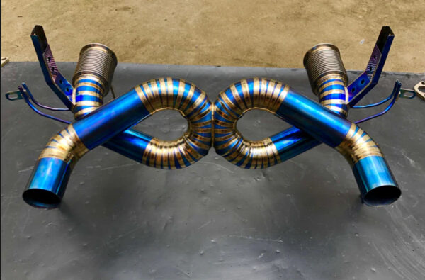EXHAUST CATBACK X PIPE for LAMBORGHINI HURACAN EVO SPYDER RWD 2019 - Image 2
