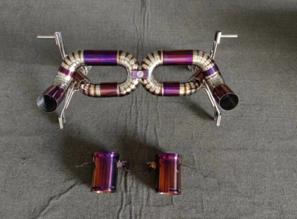 EXHAUST CATBACK X PIPE for LAMBORGHINI HURACAN STO / HURACAN PERFORMANTE - Image 2