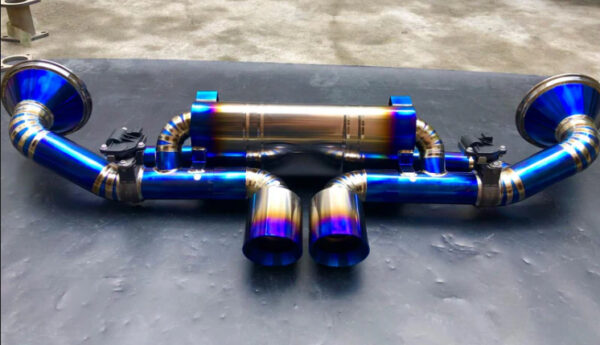 VALVED EXHAUST CATBACK MUFFLER for Porsche 911 GT3 992 4.0T