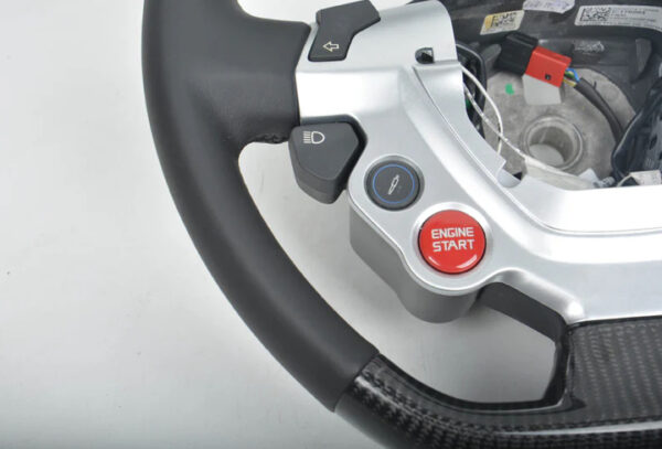 CUSTOM STEERING WHEEL for FERRARI 488 458 FF F12 F430 ROMA CALIFORNIA - Image 7