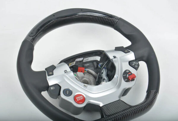 CUSTOM STEERING WHEEL for FERRARI 488 458 FF F12 F430 ROMA CALIFORNIA - Image 6