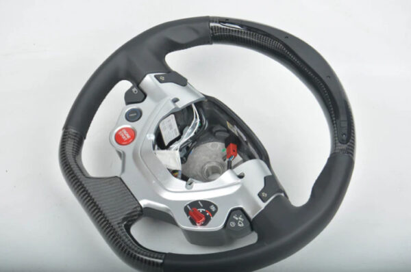 CUSTOM STEERING WHEEL for FERRARI 488 458 FF F12 F430 ROMA CALIFORNIA - Image 5