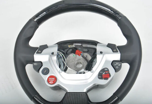 CUSTOM STEERING WHEEL for FERRARI 488 458 FF F12 F430 ROMA CALIFORNIA - Image 4