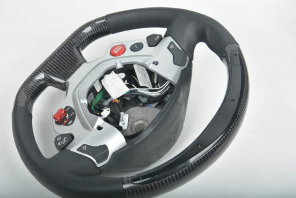 CUSTOM STEERING WHEEL for FERRARI 488 458 FF F12 F430 ROMA CALIFORNIA - Image 3