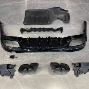 C63 AMG Rear Diffuser and AMG Grille for Mercedes Benz W206 2021+