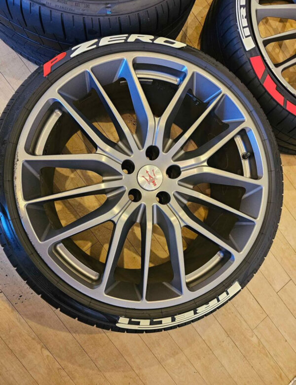 Maserati Wheels + Pirelli PZero - Genuine Maserati Racing Tyres - 21inch - 285/30 + 245/35 - Image 10